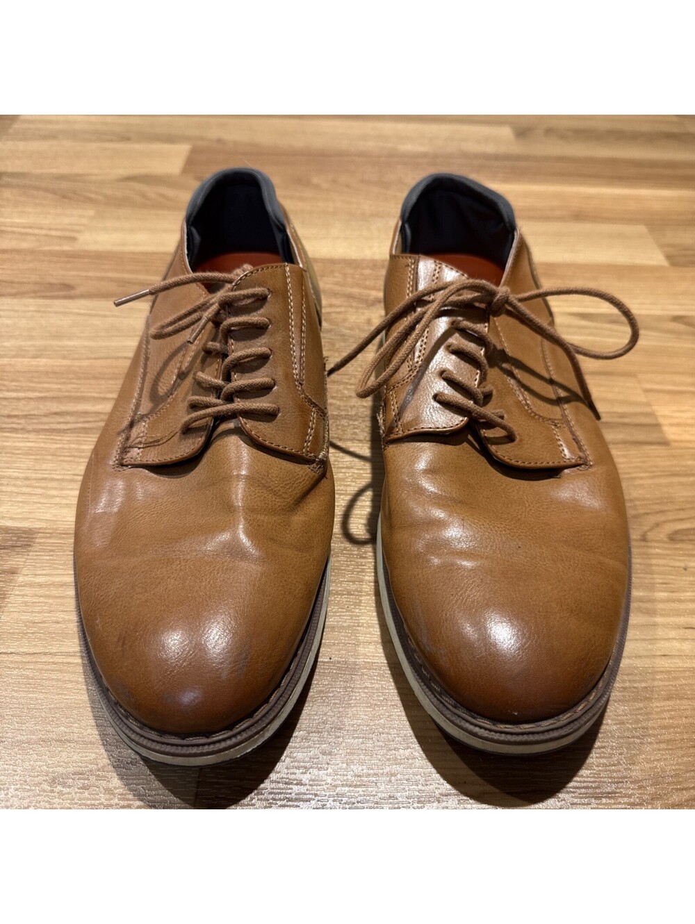 Mix No. 6 Braiden Brown Lace Up Men's Oxford Casual Dress Shoes Size 11 M